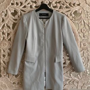 Blue Zara Basic Blazer